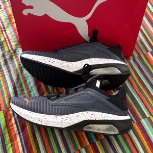 PUMA Men's Gray Running Shoes with Cushioned Sole 9,5 new in box
